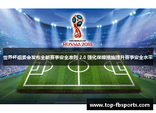世界杯组委会发布全新赛事安全准则 2.0 强化保障措施提升赛事安全水平 世界杯组委会发布全新赛事安全准则 2.0 强化保障措施提升赛事安全水平